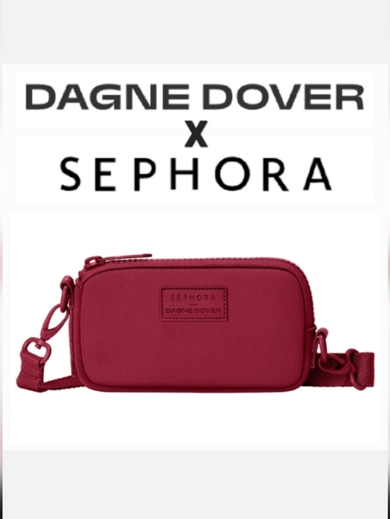 Dagne Dover Handbags - Dagne Dover X Sephora Limited Edition Mara Phone Sling Burgundy Red